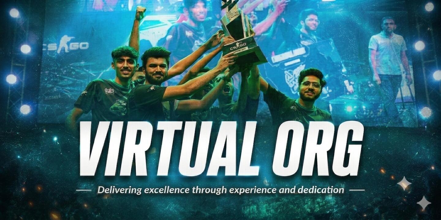 Discovery splash banner for Virtual Org™ Discord server