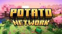 Discovery splash banner for Potato Network Discord server