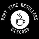 Discovery splash banner for Part Time Resellers Discord server