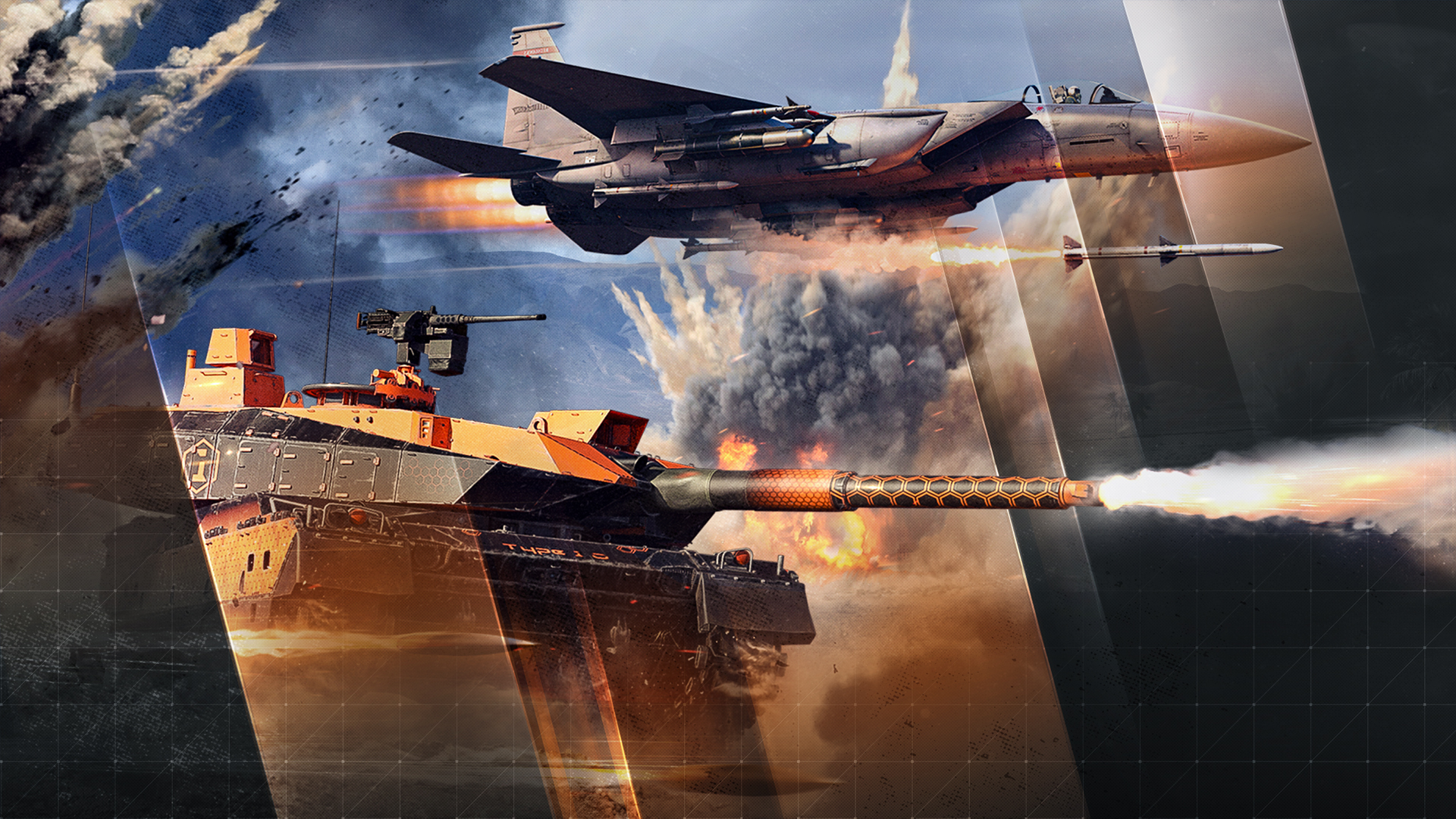 Discovery splash banner for War Thunder Esports Official – Gaijin Discord server