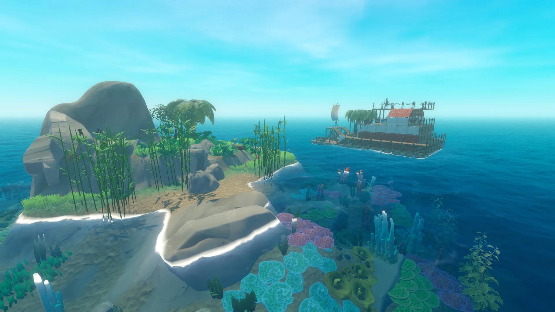 Discovery splash banner for Raft Modding Discord server