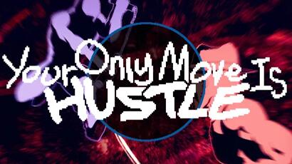 Discovery splash banner for Your Only Move Is Hustle Discord server