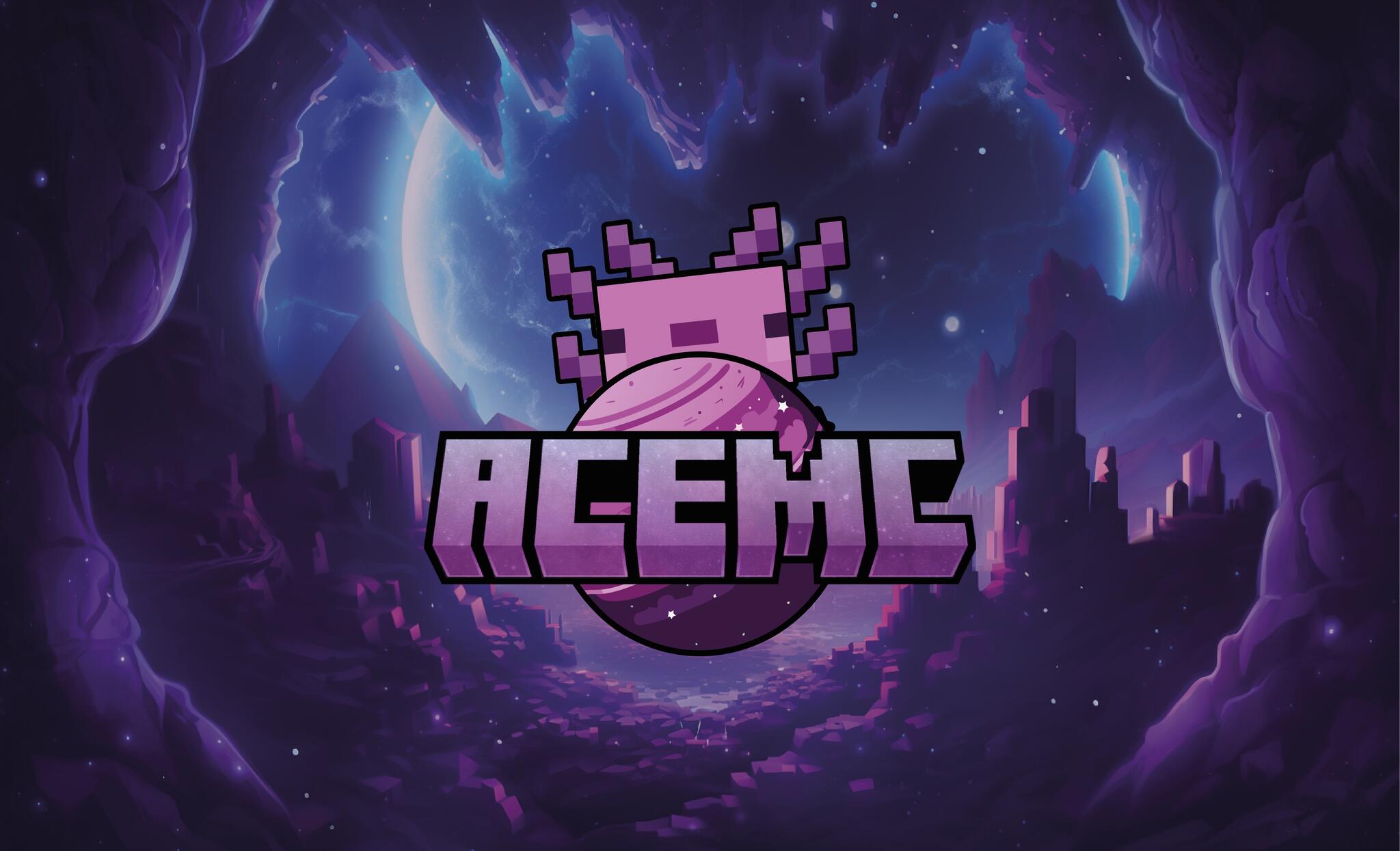 Discovery splash banner for ACEMC 💫💕 Discord server