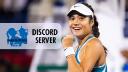 Discovery splash banner for Emma Raducanu Fans Server Discord server