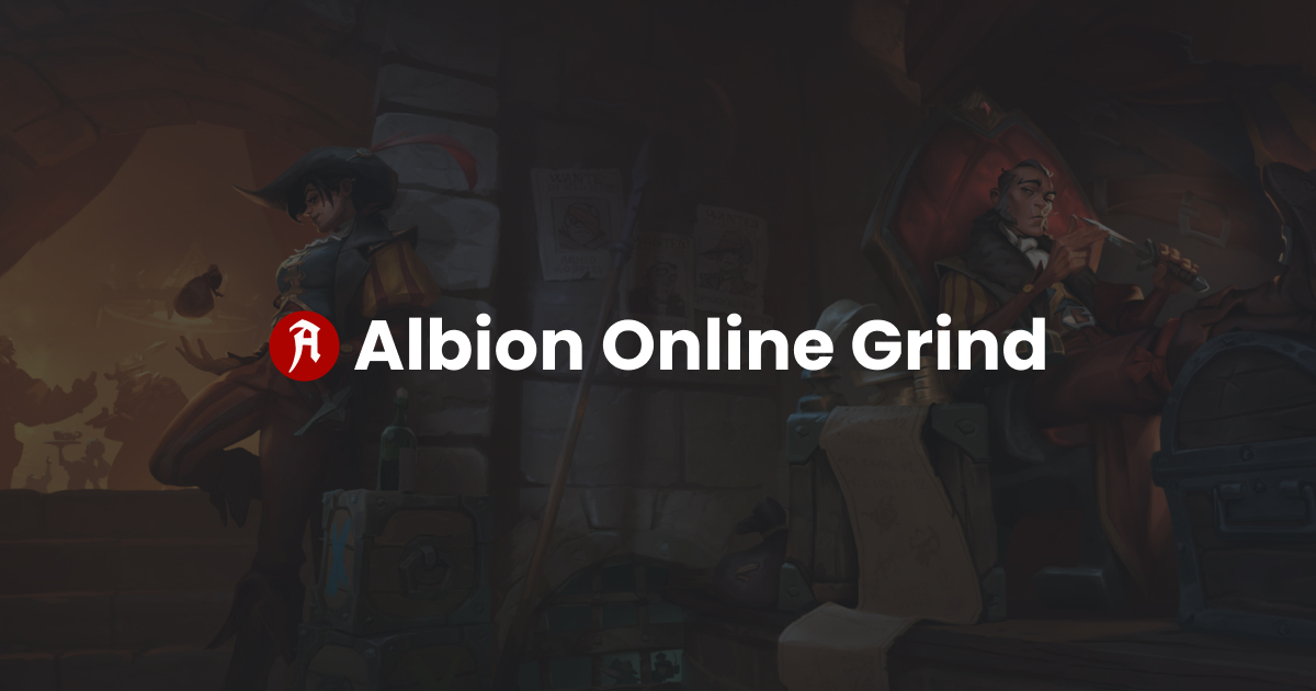 Discovery splash banner for Albion Online Grind Discord server