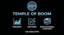 Discovery splash banner for TEMPLE OF BOOM Discord server