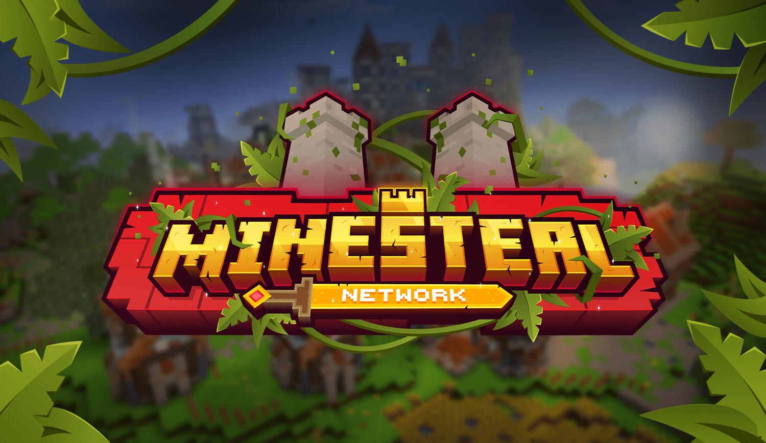 Discovery splash banner for MineSteal Discord server