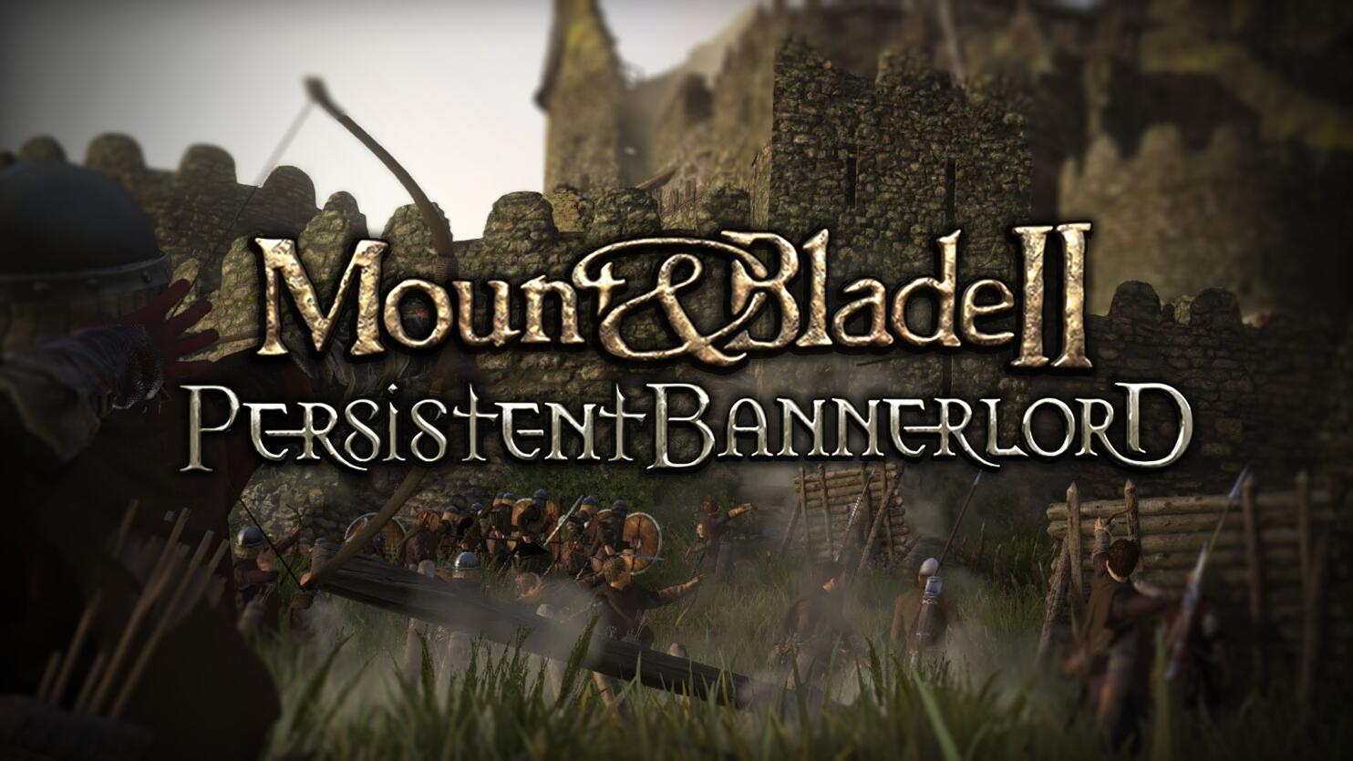 Discovery splash banner for Persistent Bannerlord Discord server