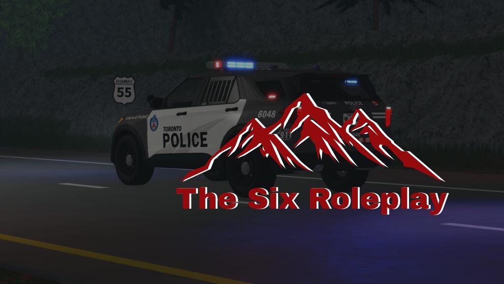Discovery splash banner for PRE | The Six Roleplay Discord server