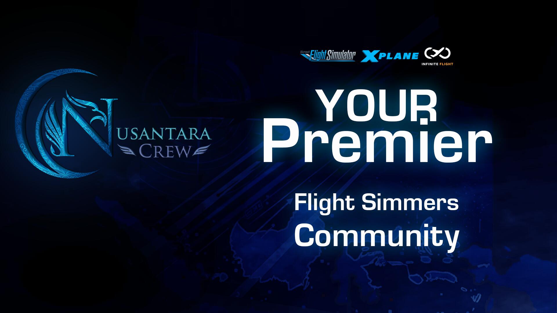 Discovery splash banner for Nusantara Crew Discord server