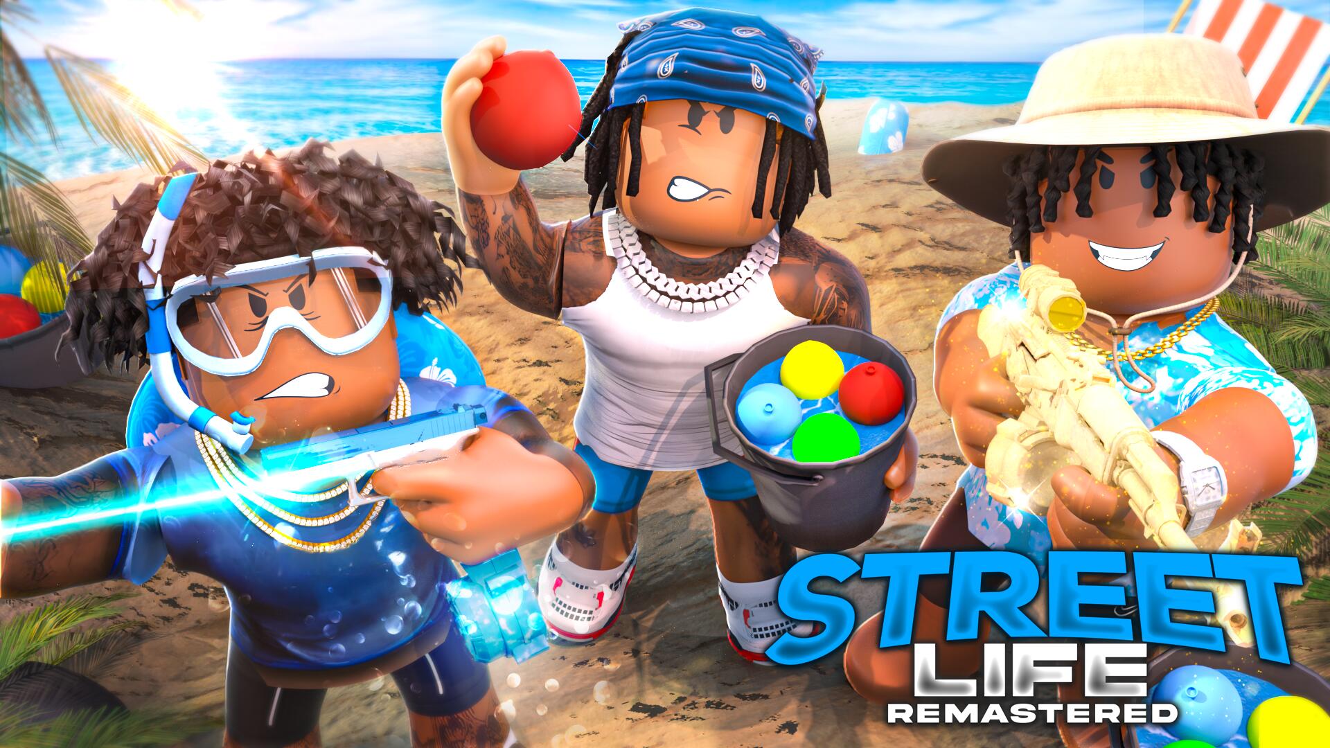 Discovery splash banner for Street Life Remastered Discord server