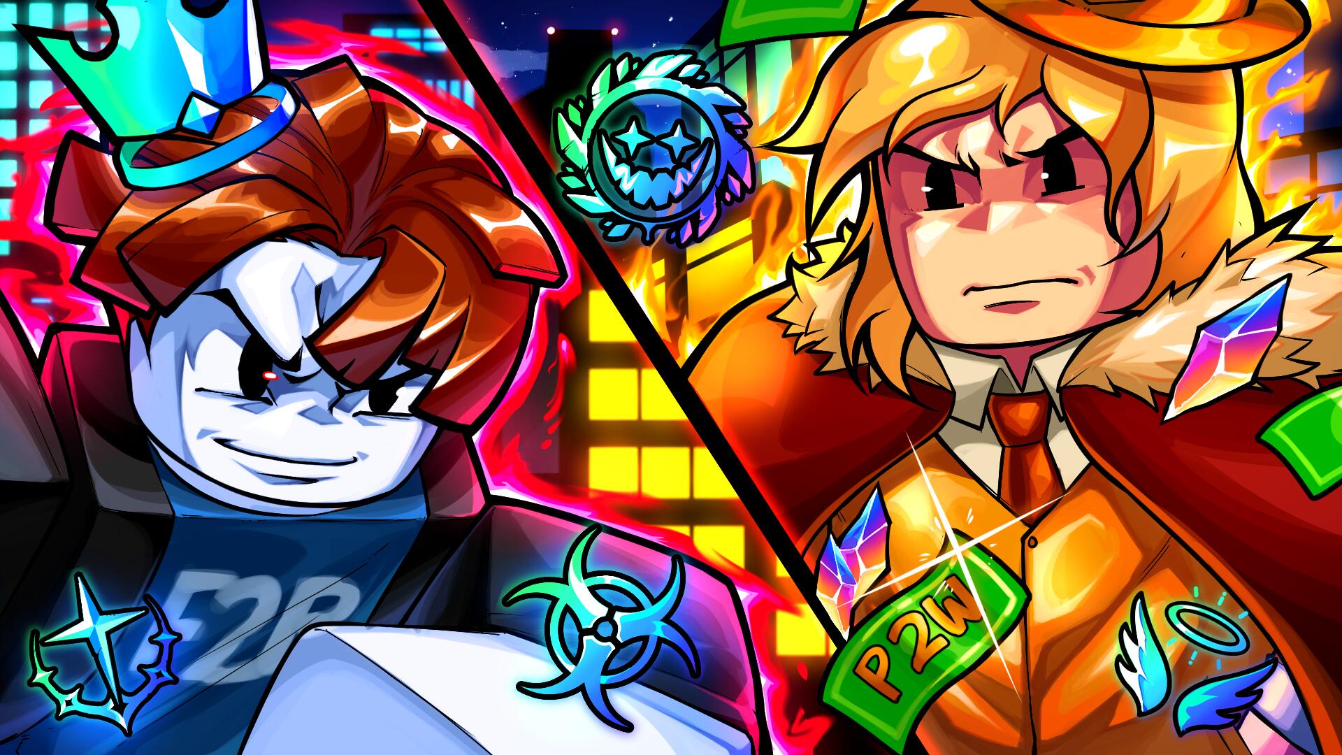 Discovery splash banner for Anime Crusaders Discord server