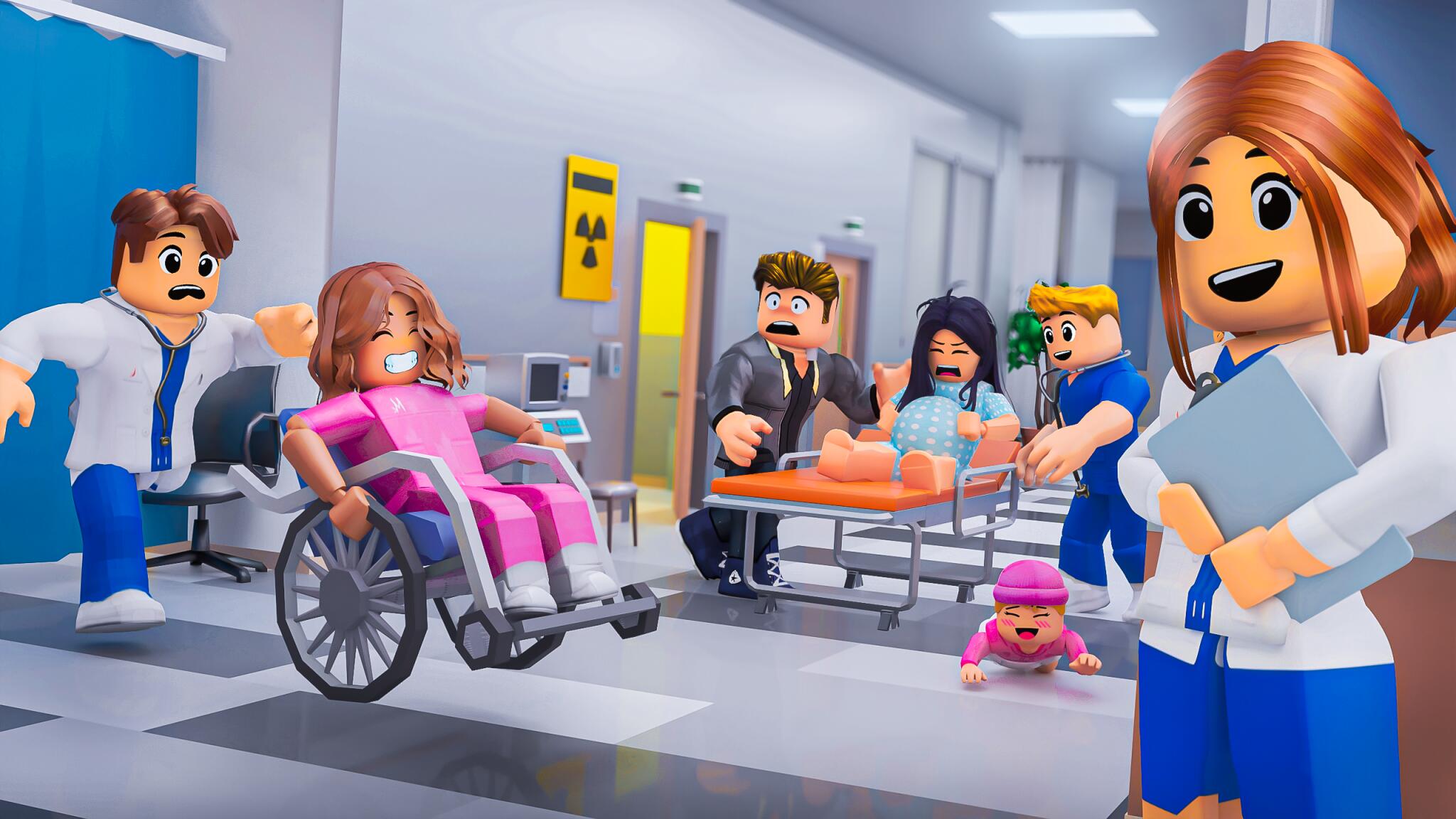Discovery splash banner for Maple Hospital Discord server