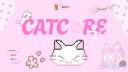 Discovery splash banner for ₍ˆ. .ˆ₎ catcore 🎀 emotes . social . guild tags . giveaways Discord server