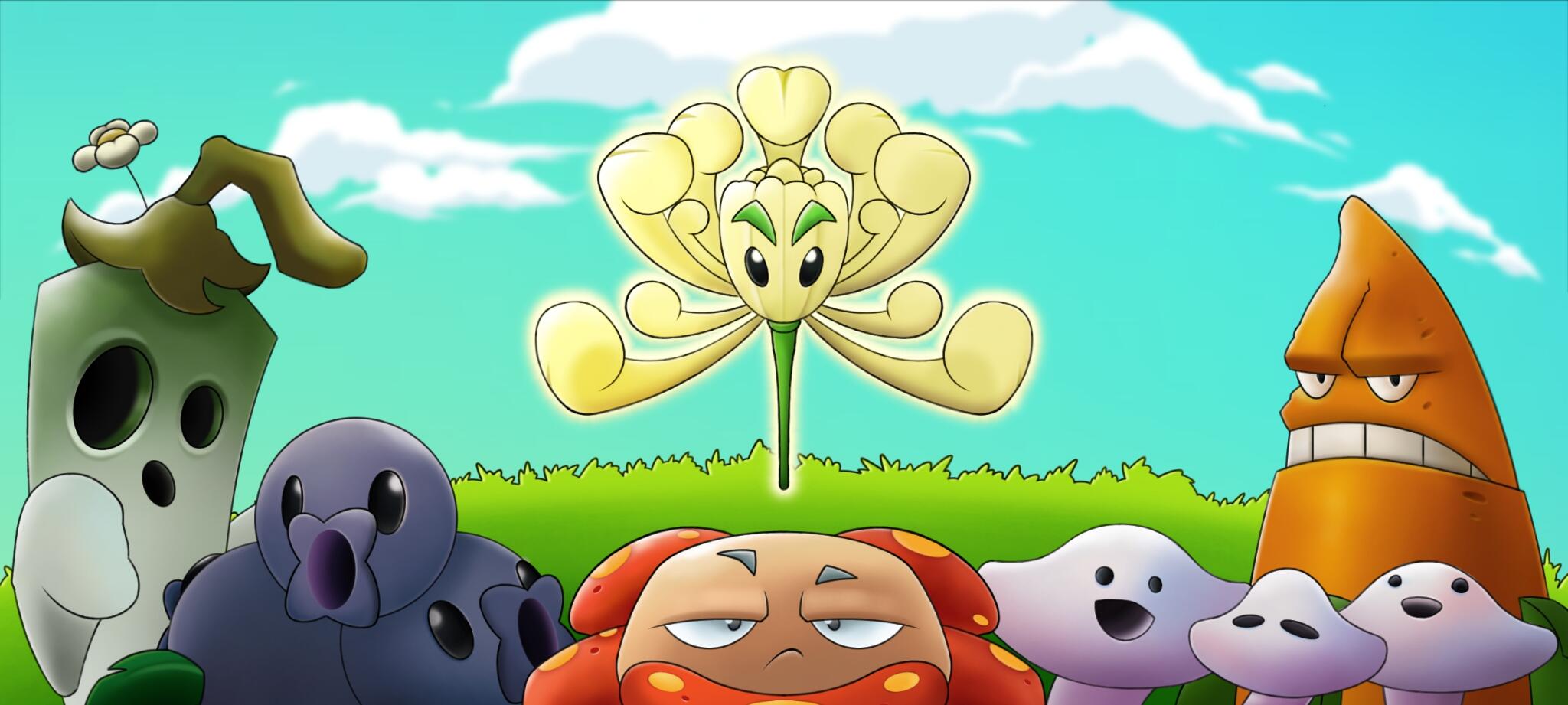 Discovery splash banner for Plants vs. Zombies: Ultimate Discord server
