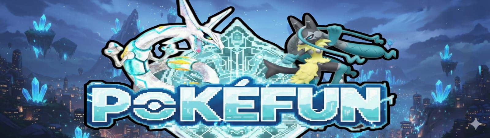 Discovery splash banner for Pokefun Discord server