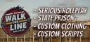Discovery splash banner for WalkTheLine: Prison Roleplay Discord server