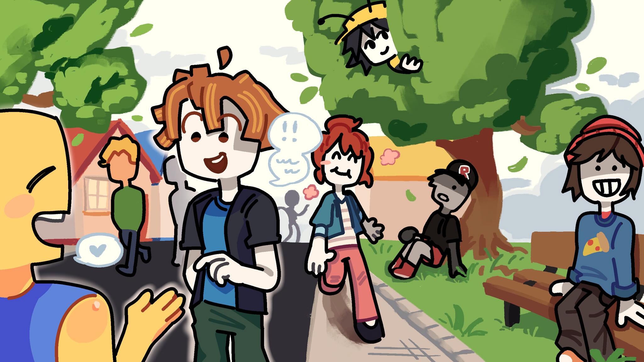Discovery splash banner for CHINGU LIFE: MAKE YOUR SEKAI Discord server