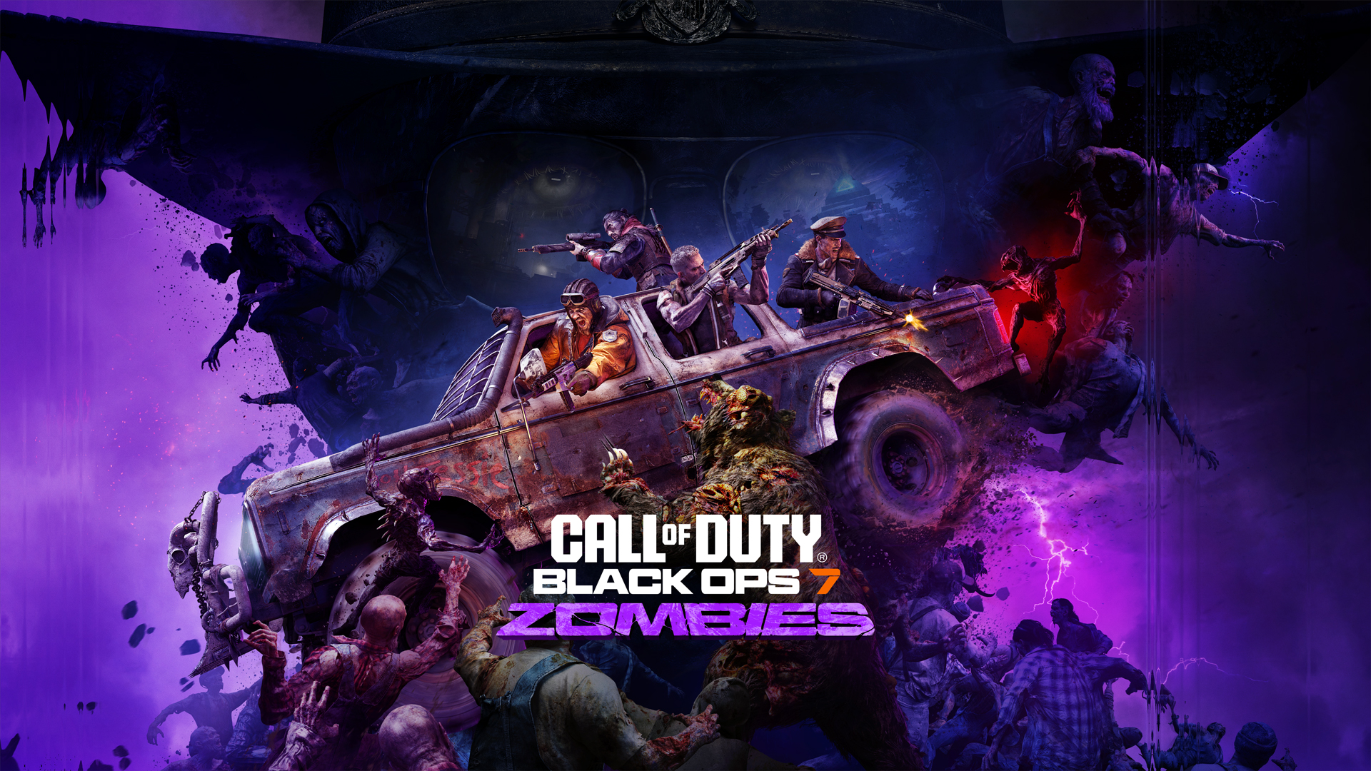 Discovery splash banner for Bo7 Zombies Discord server