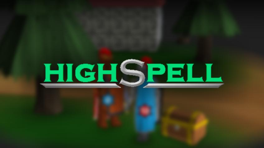 Discovery splash banner for HighSpell Discord server