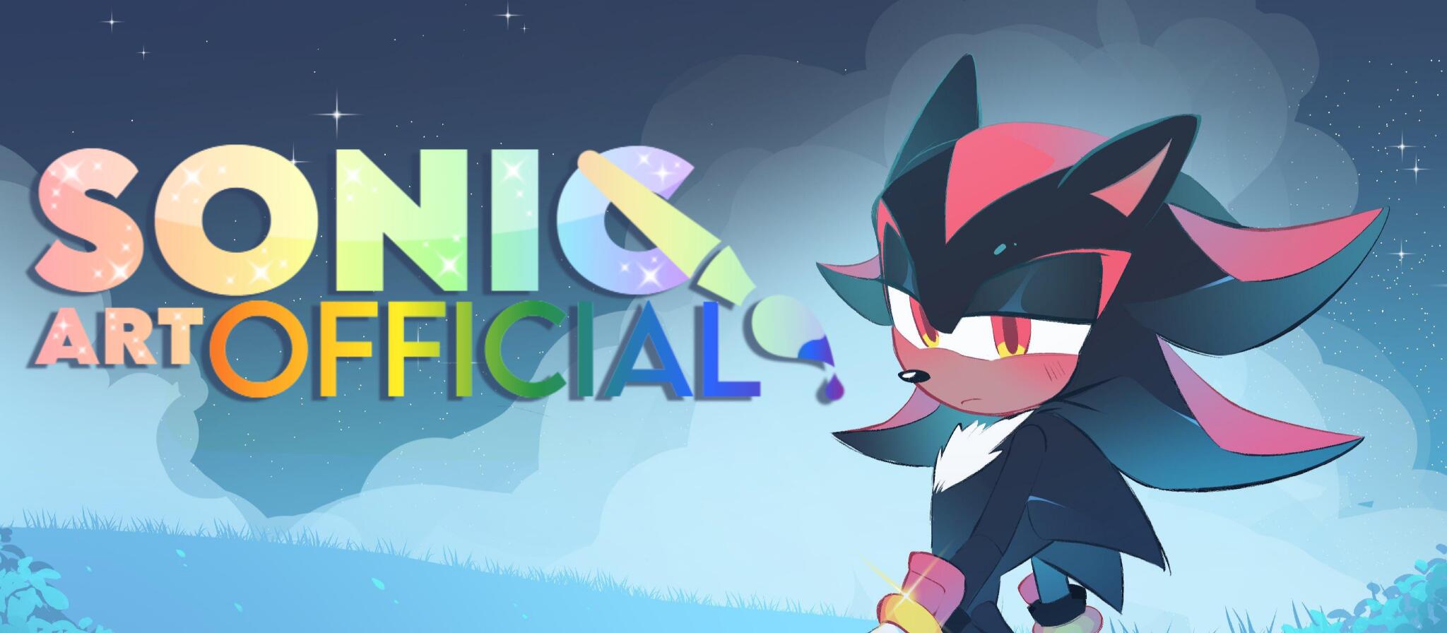 Discovery splash banner for 🌈 SONIC ART: OFFICIAL 🎨【TAG + 90% REVAMPED】 Discord server