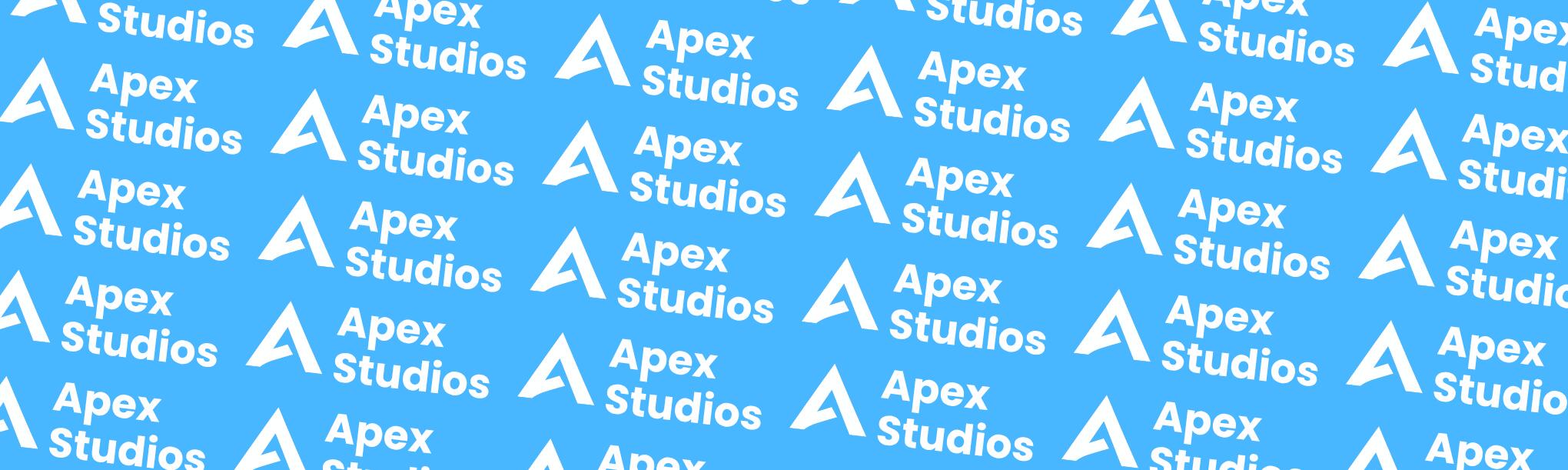 Discovery splash banner for Apex Studios Discord server