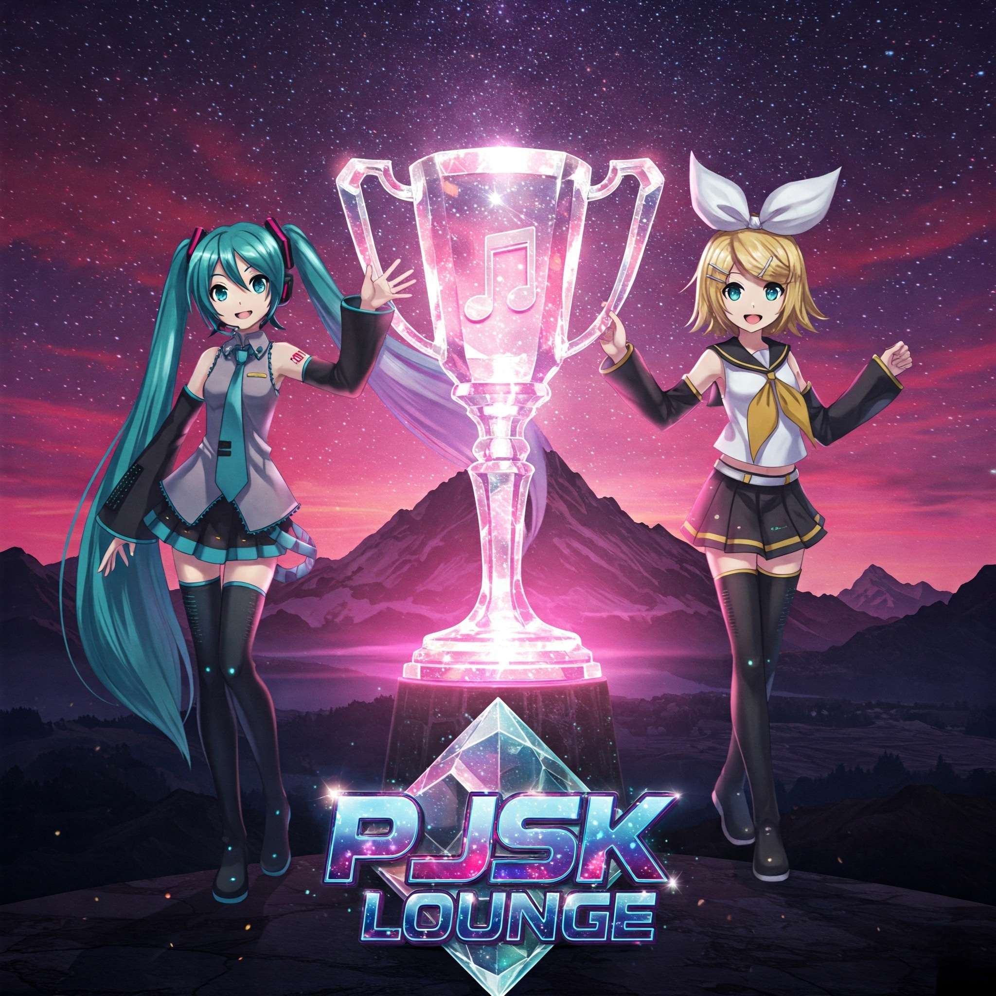 Discovery splash banner for PJSK Lounge Discord server