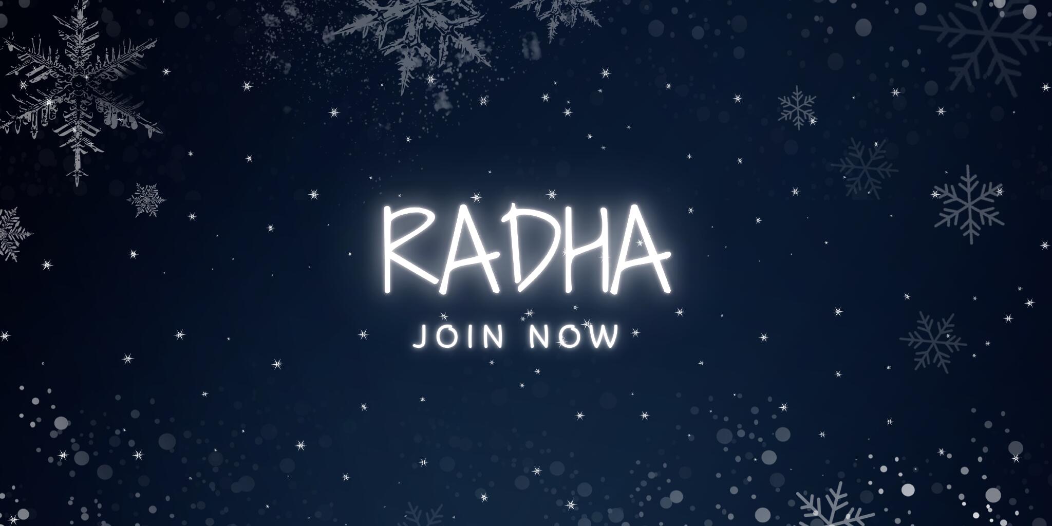 Discovery splash banner for R Λ D H Λ | Chill・Hangout・Gaming・Giveaways Discord server