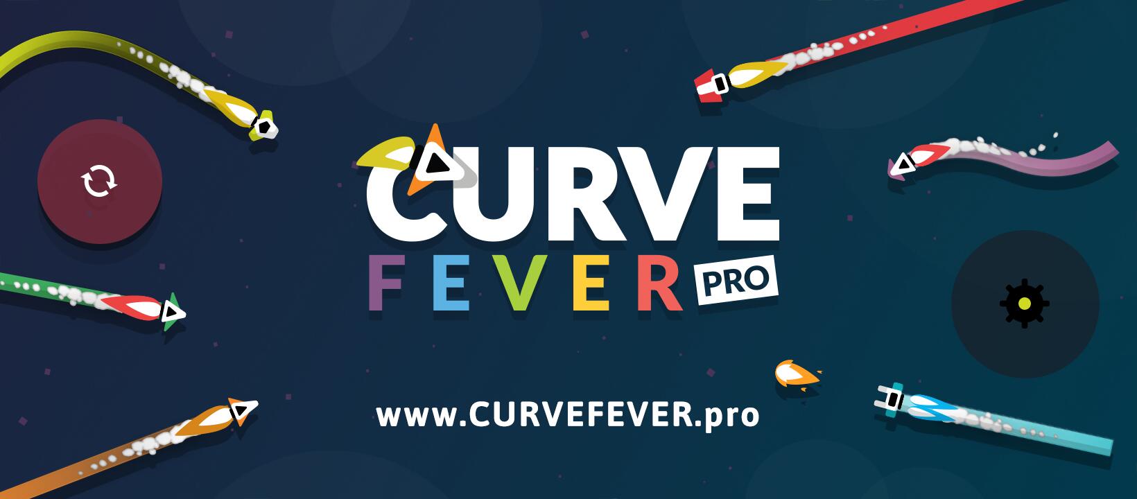 Discovery splash banner for Curve Fever Pro Discord server