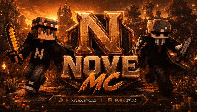 Discovery splash banner for NOVE Network Discord server