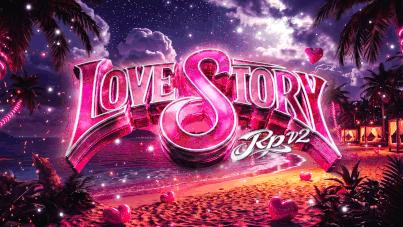 Discovery splash banner for Love Story RP Discord server