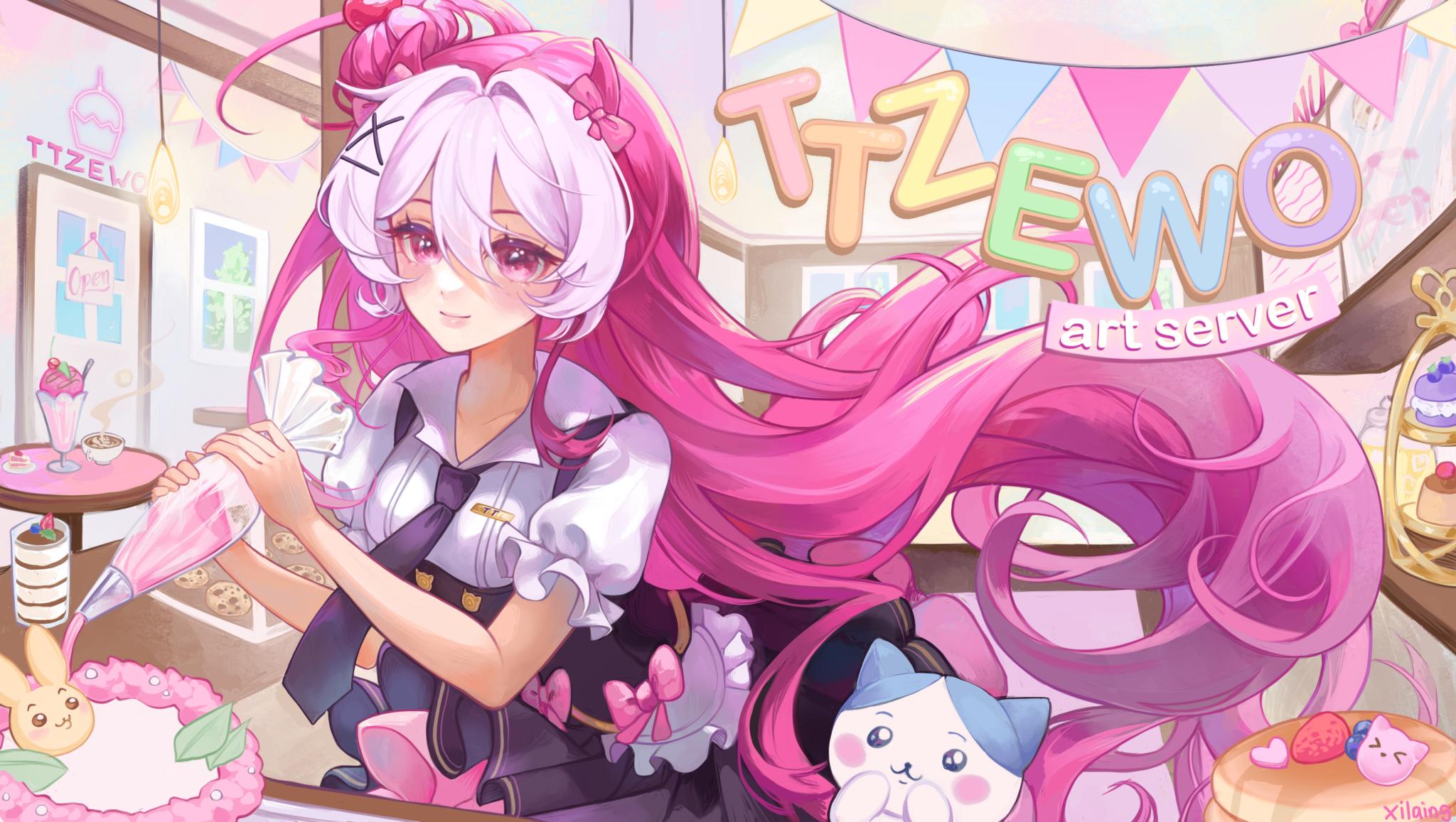 Discovery splash banner for 🍥𓏼 ঌ ttzewo ゛ genshin゛ trades゛ art 𓈒୧ Discord server