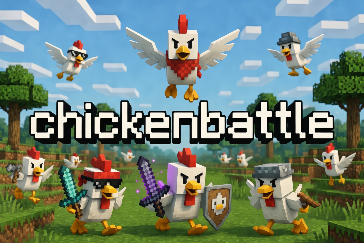 Discovery splash banner for ChickenBattle Discord server
