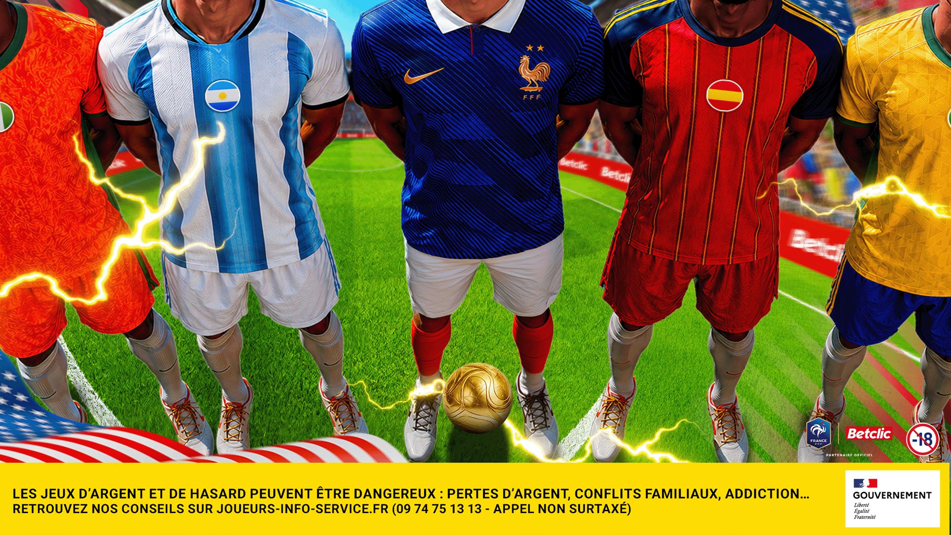 Discovery splash banner for Betclic France Discord server