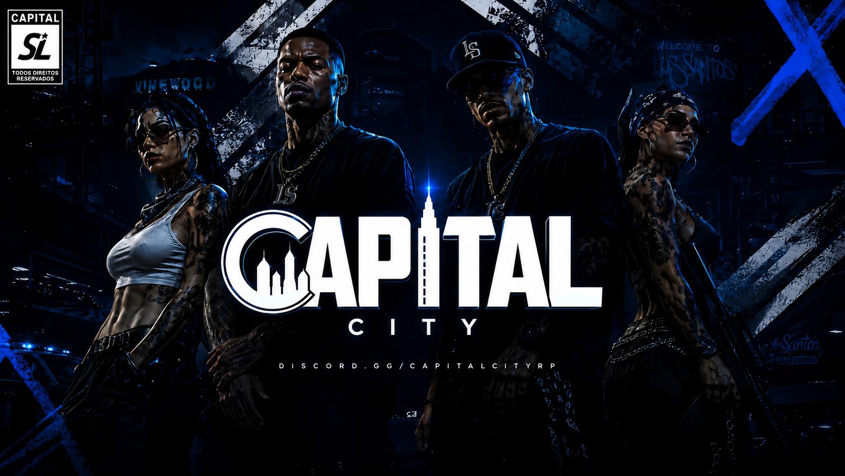 Discovery splash banner for Capital City ˢᵃᵐᵖ Discord server