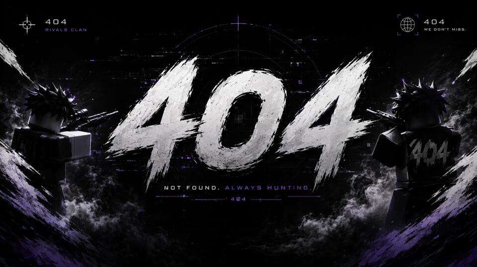Discovery splash banner for 404 (π‘π²πΏπͺπ΅πΌ ππ΅πͺπ·) Discord server