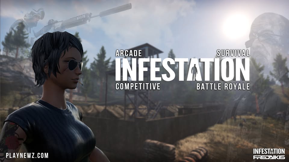 Discovery splash banner for Infestation Discord server