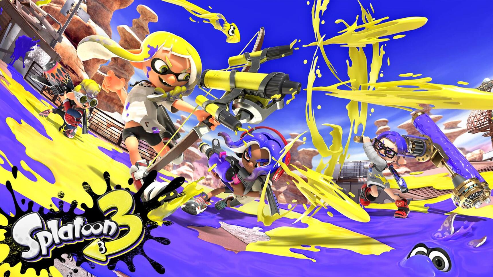 Discovery splash banner for Splatoon France Discord server
