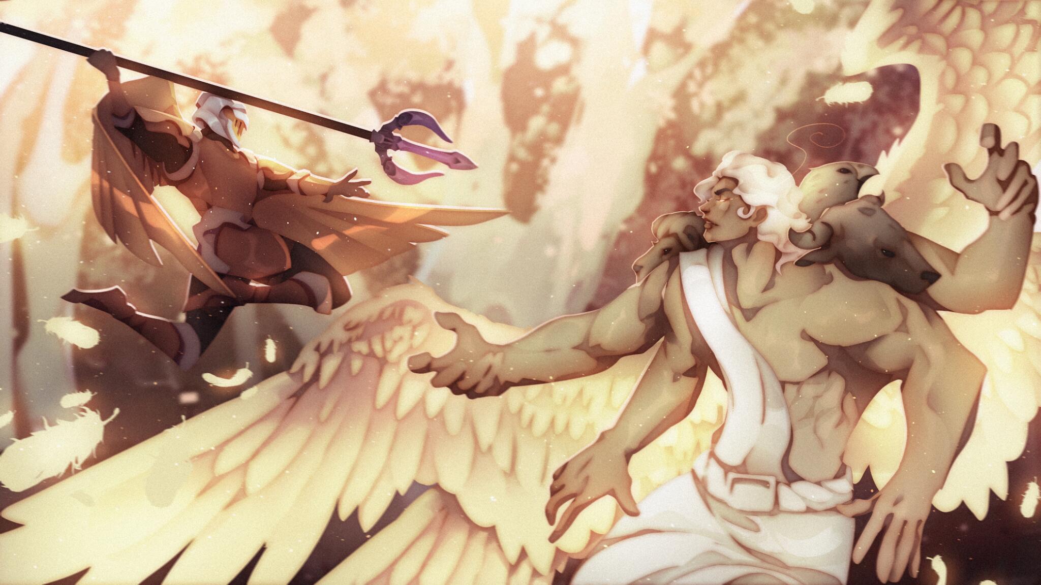 Discovery splash banner for Telos Realms | 1.5.3.1 | False Eden Discord server