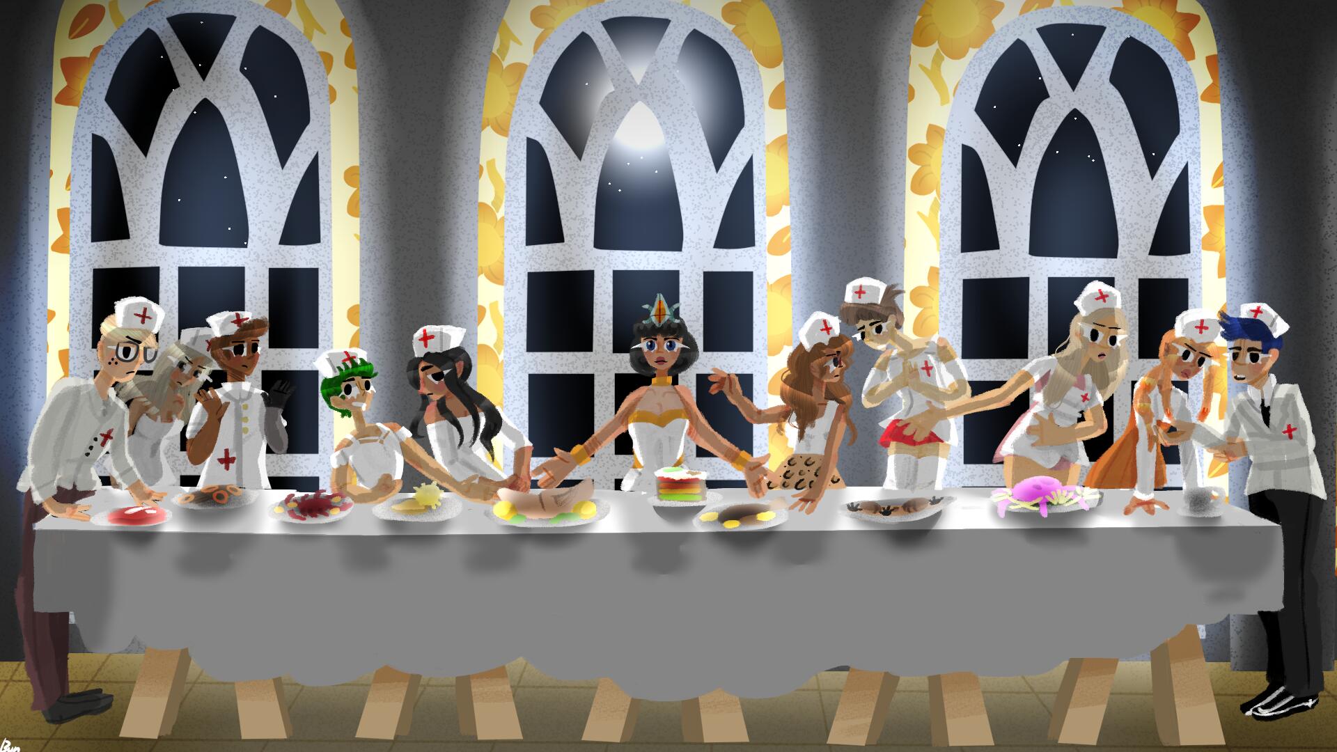 Discovery splash banner for Divine Sister LGBTQ+ Discord server