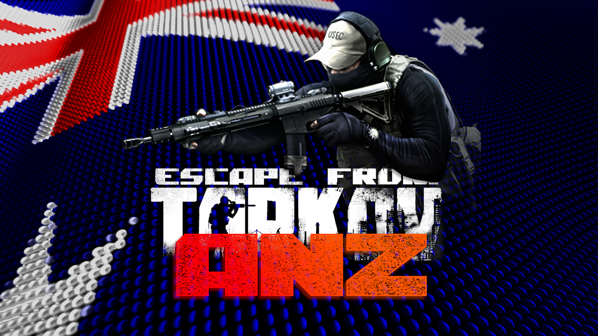 Discovery splash banner for Escape from Tarkov ANZ Discord server