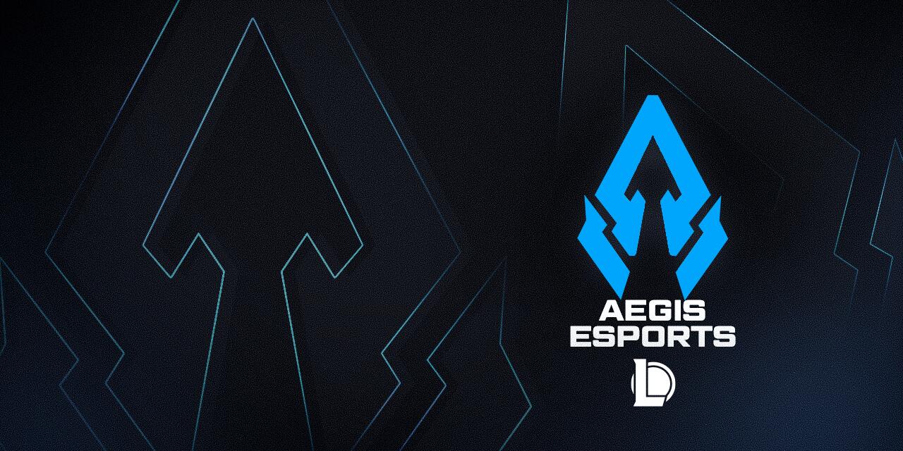 Discovery splash banner for Aegis Esports - LoL Discord server