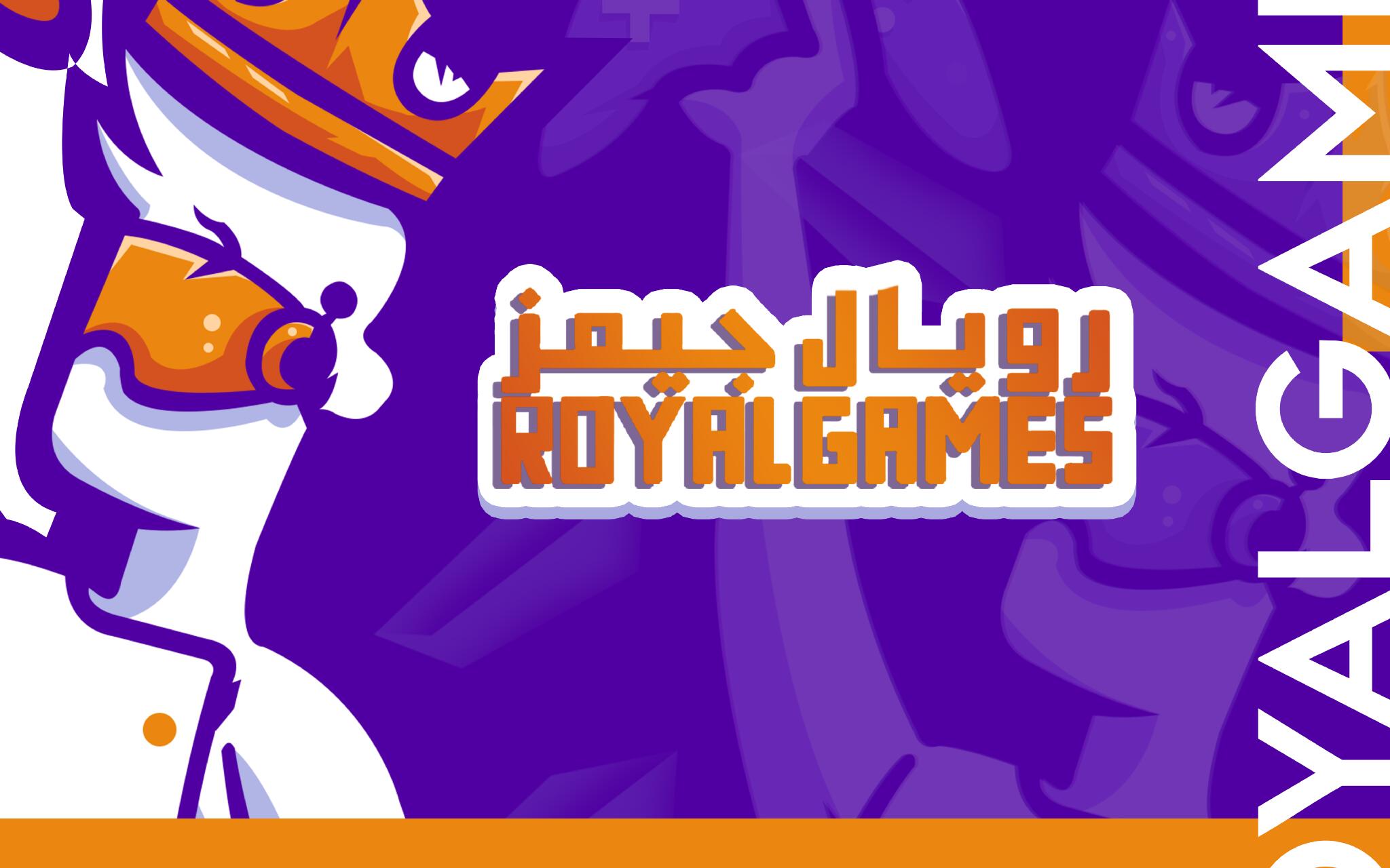 Discovery splash banner for Royal Games Discord server