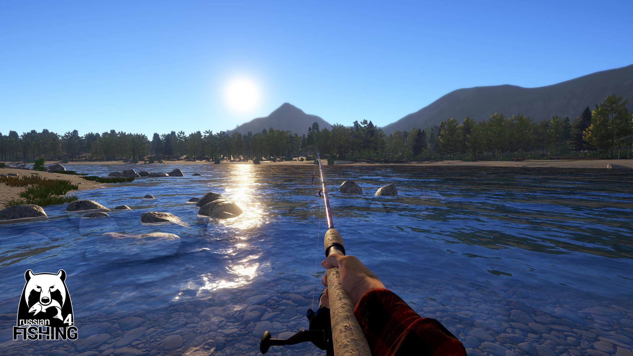 Discovery splash banner for Russian Fishing 4 FR Discord server