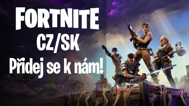 Discovery splash banner for Fortnite CZ/SK Discord server
