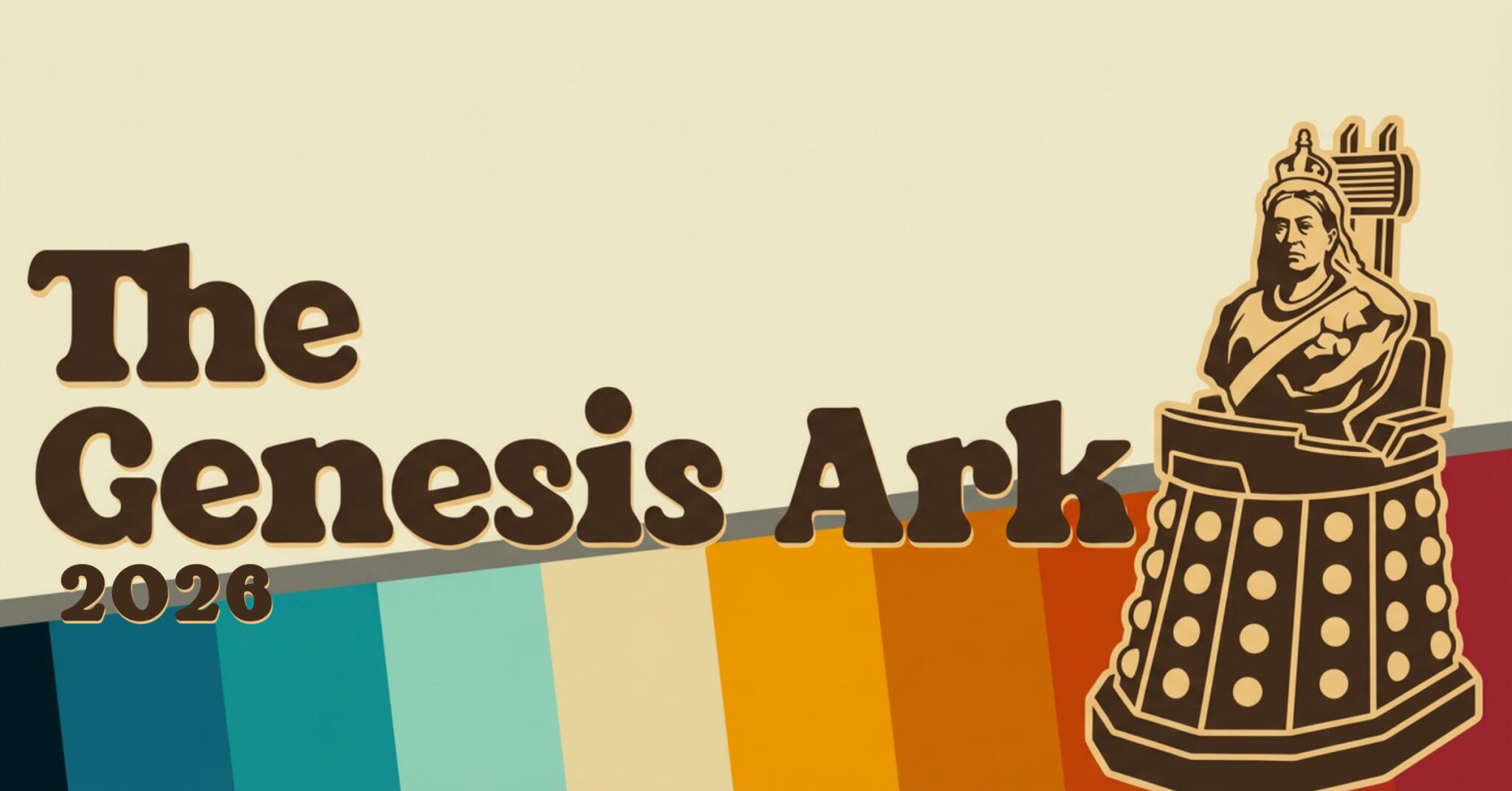 Discovery splash banner for The Genesis Ark Doctor Who Discord Server 🌈 Discord server