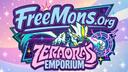 Discovery splash banner for Zeraora's Emporium Discord server