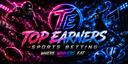 Discovery splash banner for Top Earners Discord server