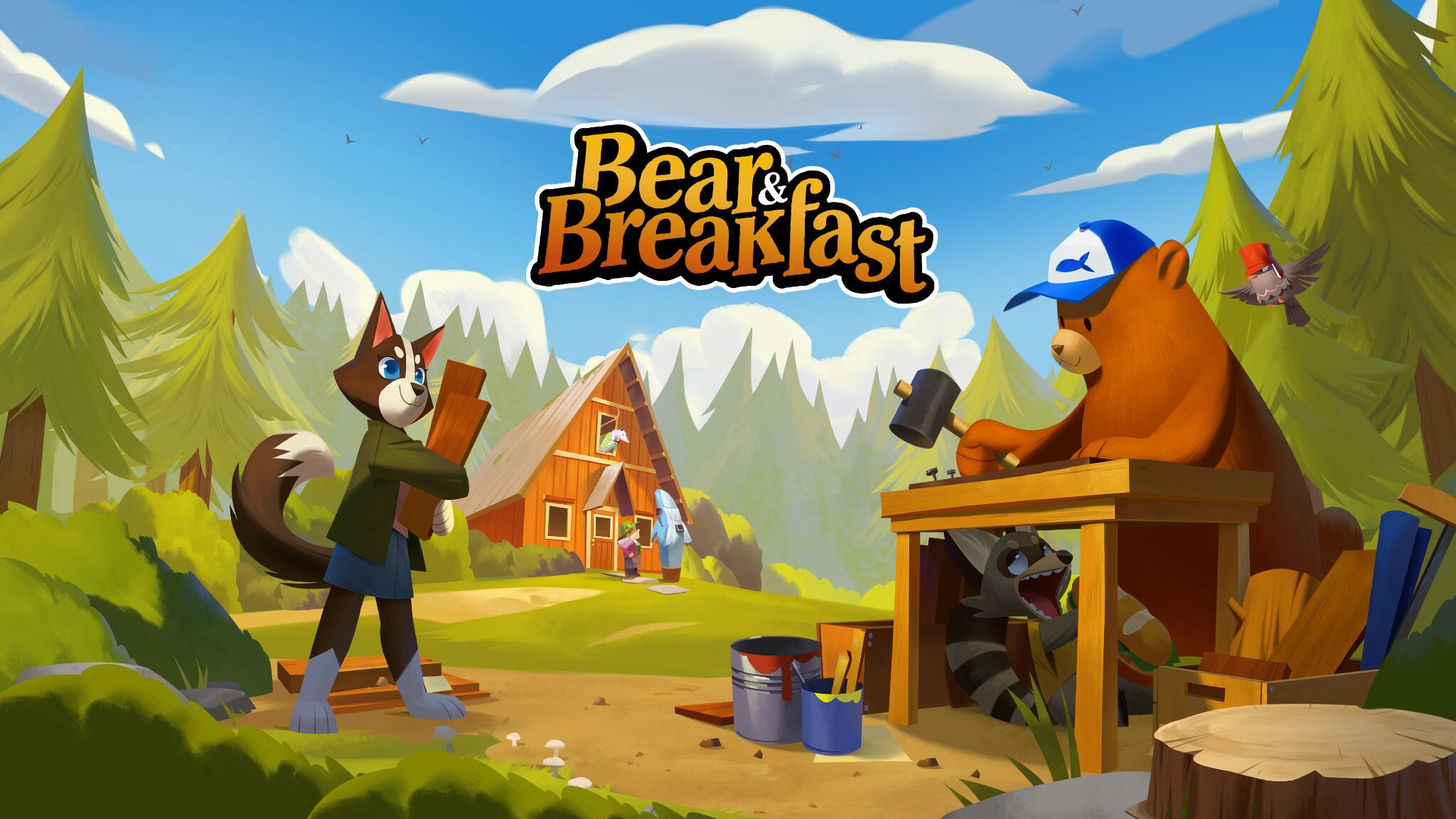 Discovery splash banner for Bear and Breakfast Discord server