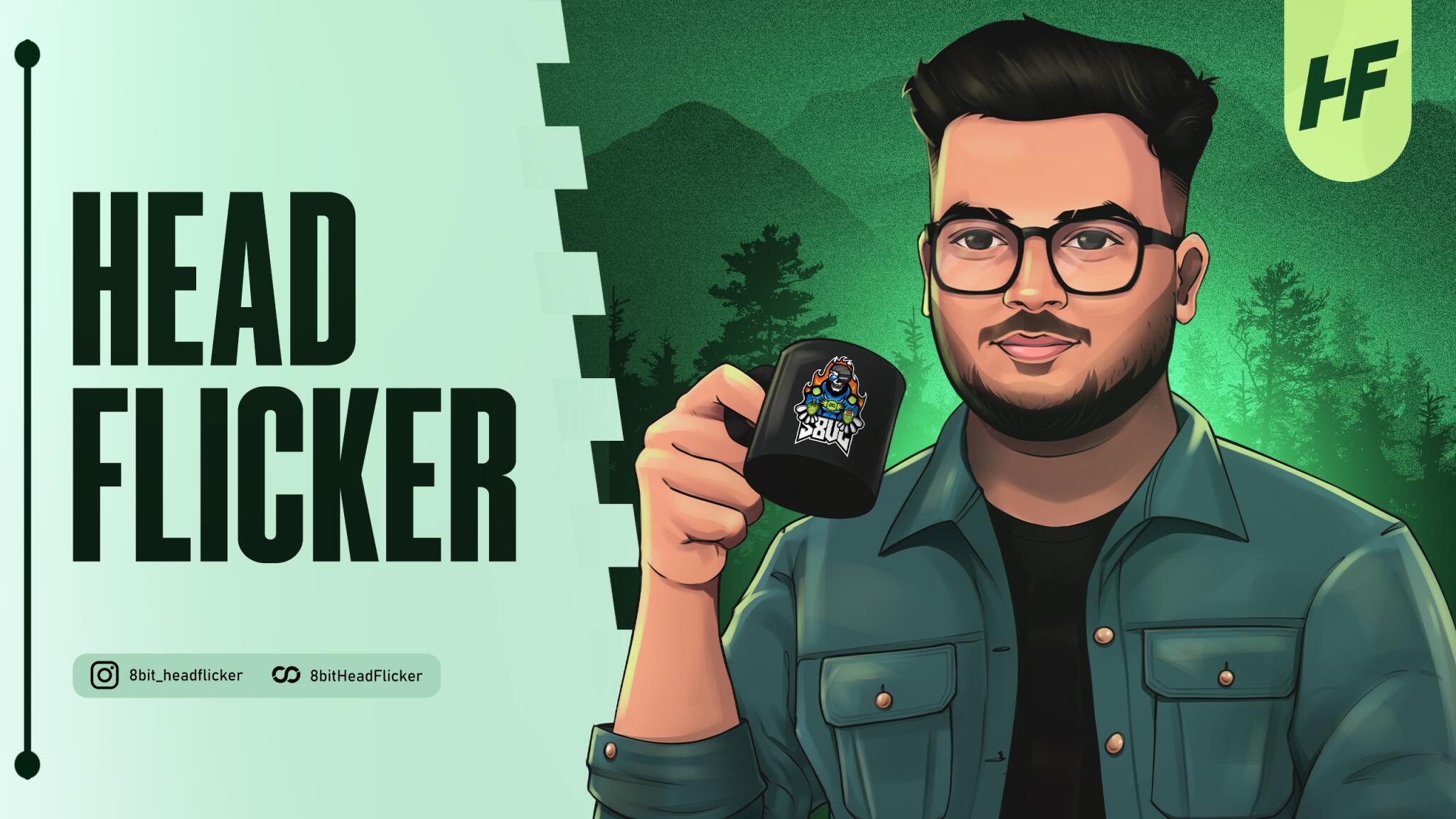 Discovery splash banner for Head Flicker Fam Discord server